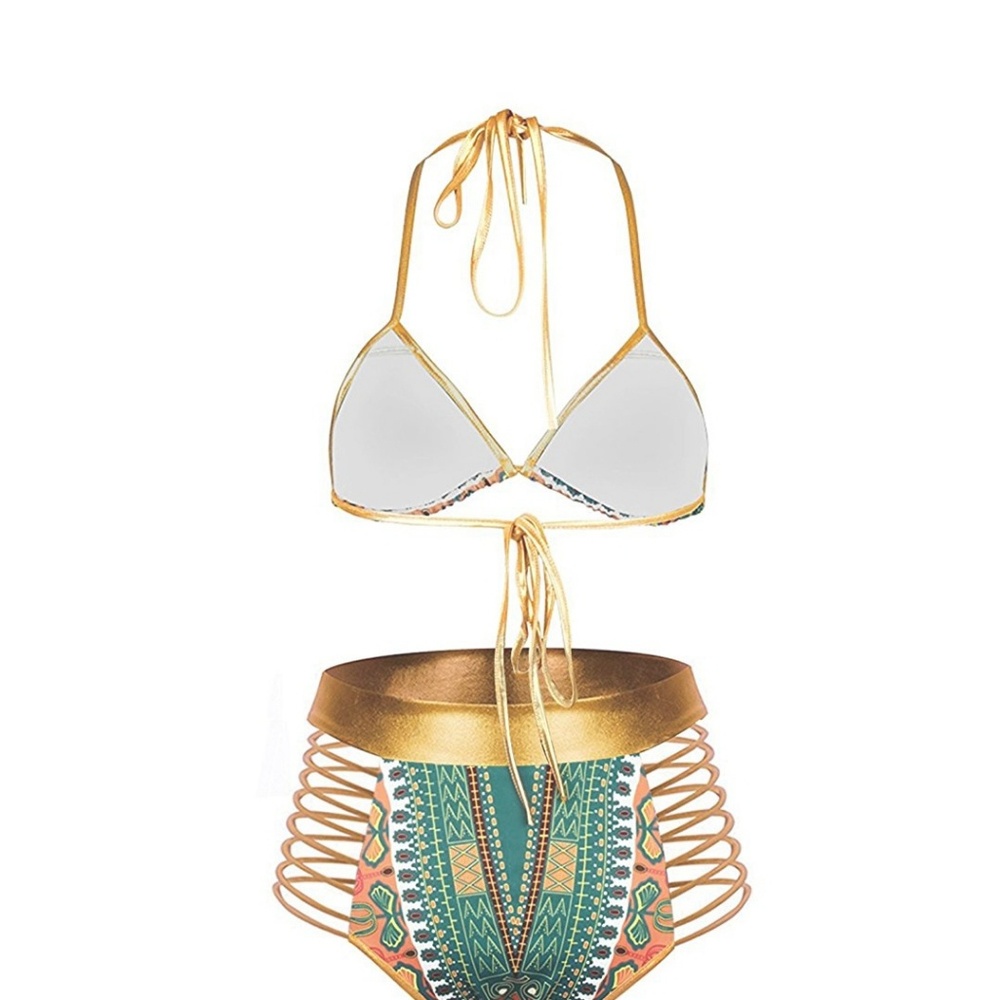 ❤HP ❤ Tribal Print Bikini - Picture 4 of 6
